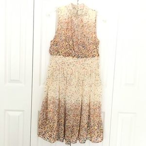 womens vintage confetti dress